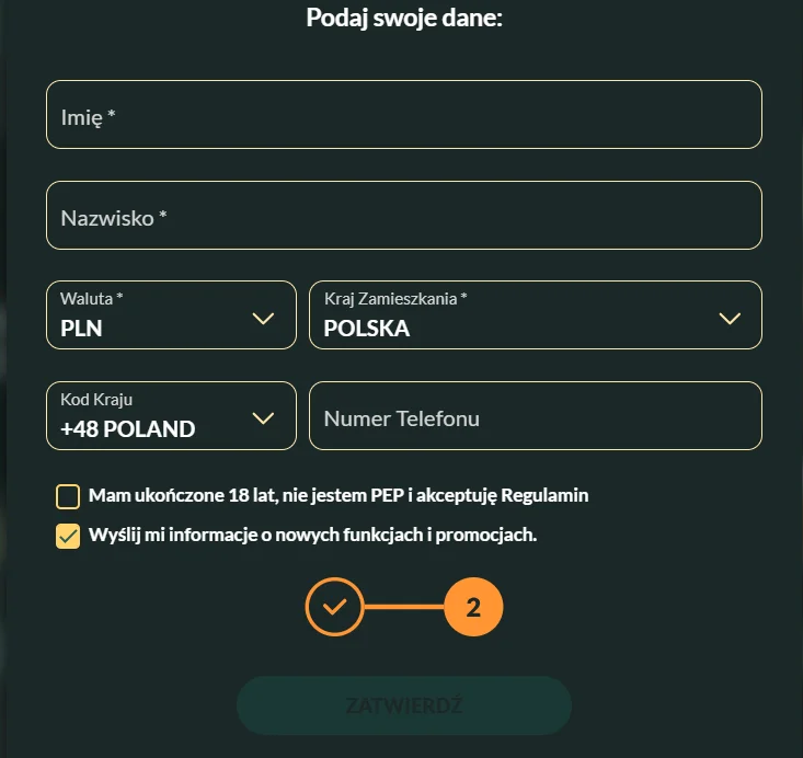 Bonus powitalny Lemon Casino